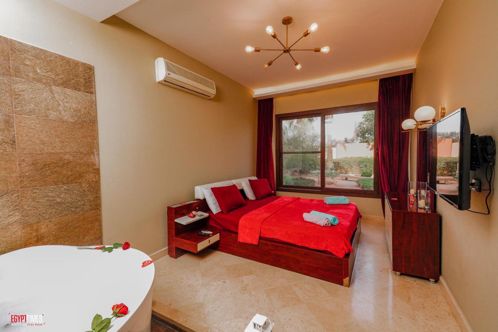 El Gouna South Marina 1 Bedroom Apartement With Private Jacuzzi Хургада Экстерьер фото